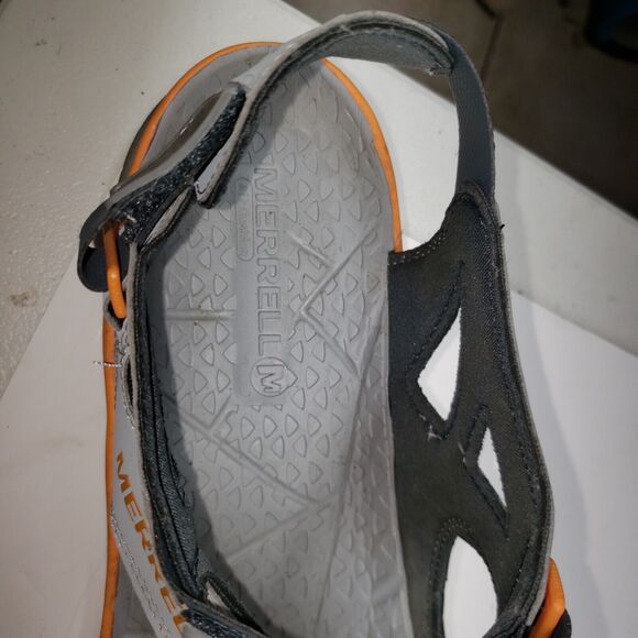 Merrell High Rise performance Mens Sandals shoes 14 gray Outdoor summer Strappy - Picture 7 of 12